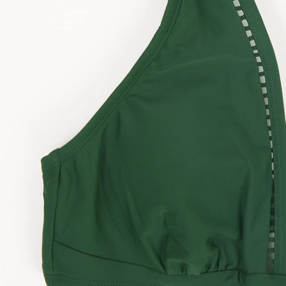 Cupshe Green Floral Women's Bikini Set Sz S nwt, 011 - Picture 7 of 8